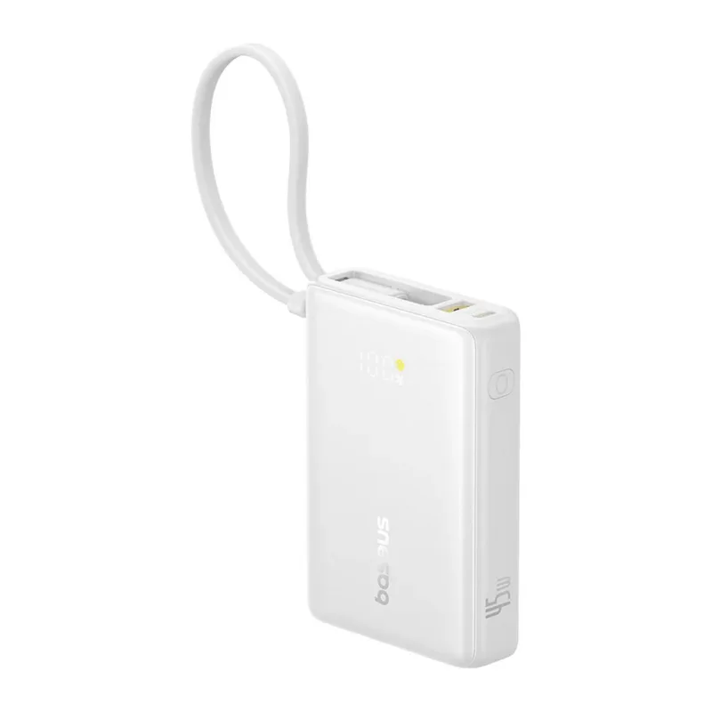 Портативное зарядное устройство Baseus PicoGo PPPG-1W45C Moon White (P10076803213-00)
