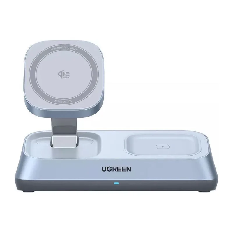 Беспроводное зарядное устройство Ugreen W711 Light Blue (55677)