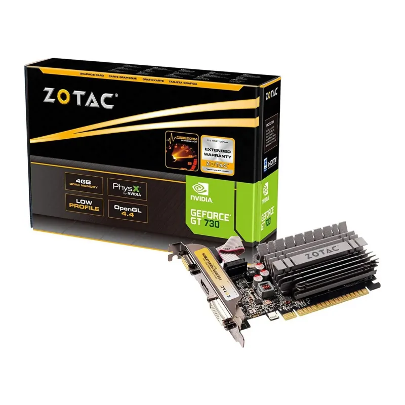 Видеокарта Zotac GT730 Zone Edition 4Gb DDR3 (ZT-71115-20L)