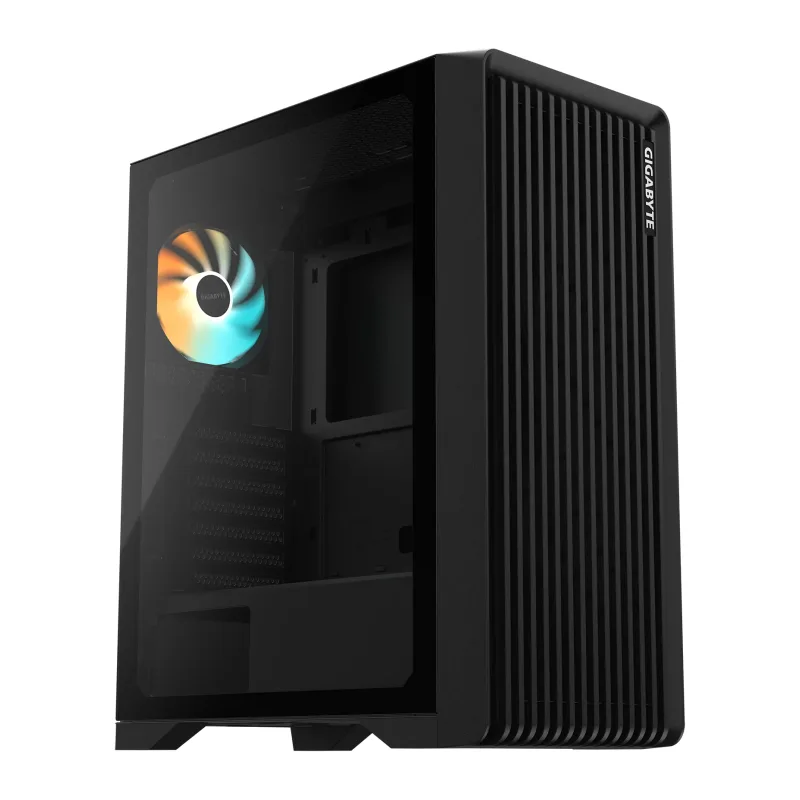 Корпус Gigabyte C103 Glass Global без БП черный (28300-C103B-1CRR)