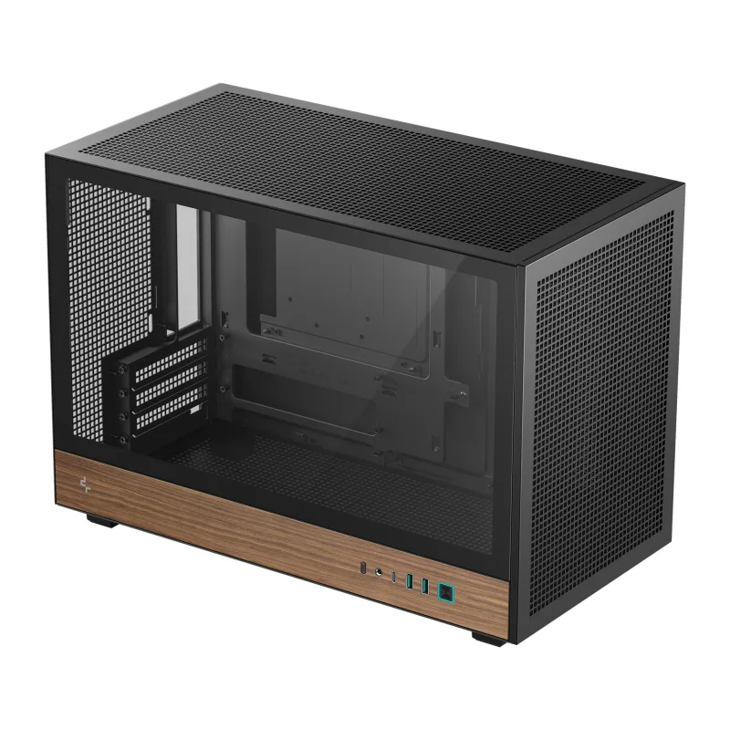 Корпус Deepcool CH260 без БП Wood (R-CH260-BKNWM0-G-1)