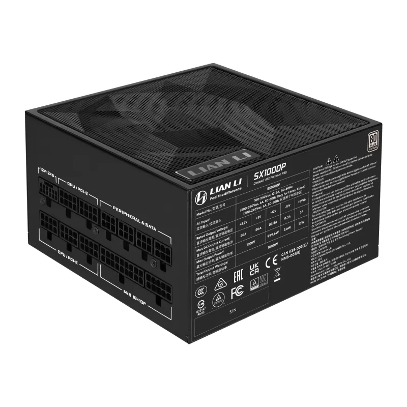 Блок питания Lian Li SX Platinum 1000W (G9P.SX1000P.B000.RU)