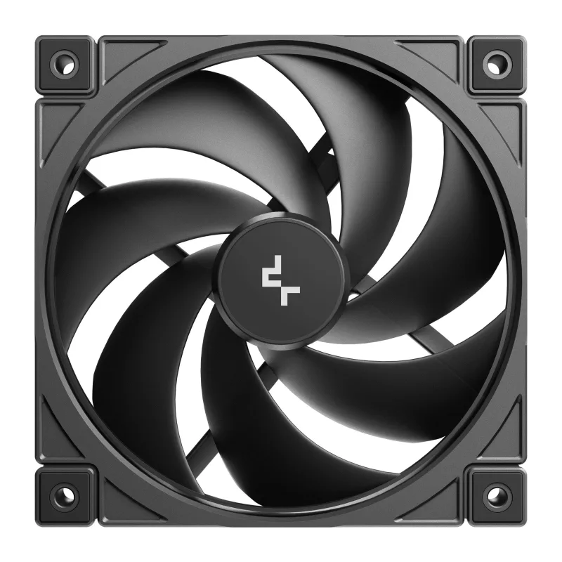 Вентилятор для корпуса Deepcool FD12 V2 черный (R-FD12V2-BKNPN1-G)