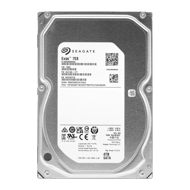 Жесткий диск Seagate/Securex Exos 7E8 (ST4000NM000A)