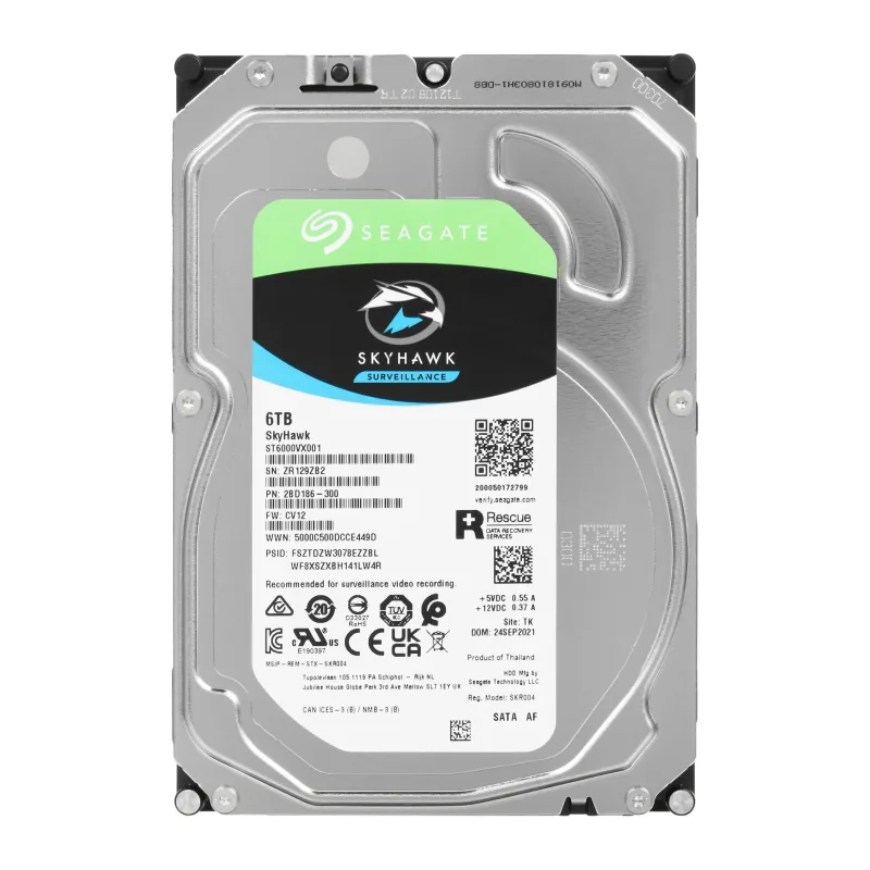 Жесткий диск Seagate/Securex Skyhawk 6TB (ST6000VX001)