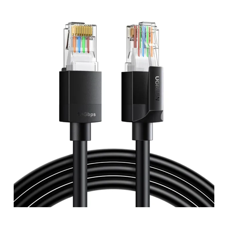 Патч-корд Ugreen NW315 10м Black (55161)