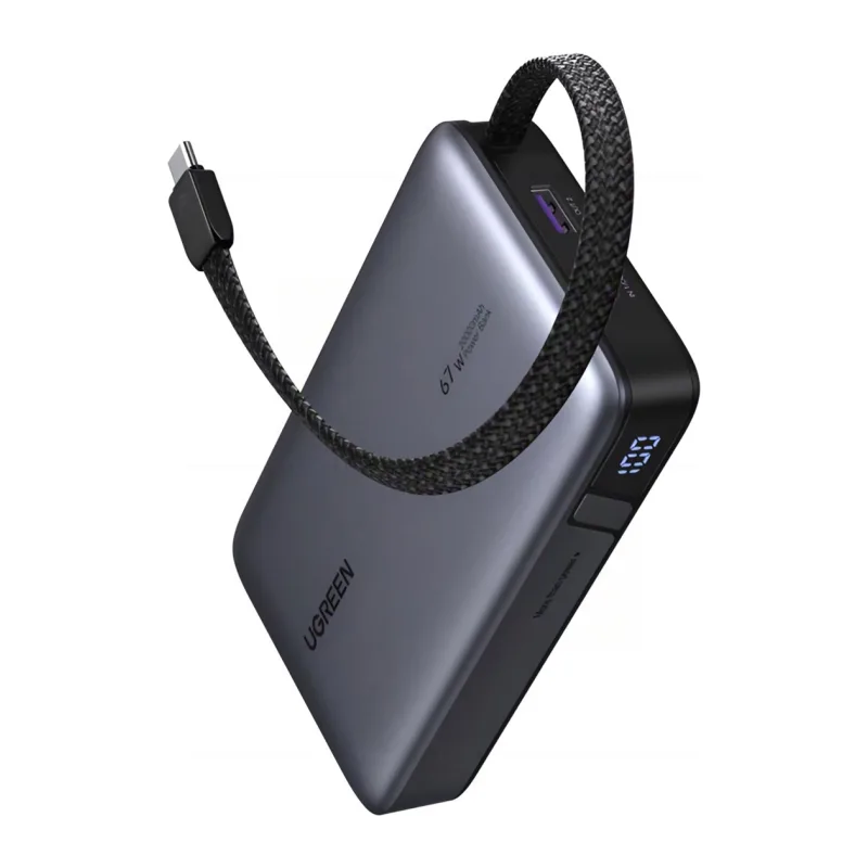 Портативное зарядное устройство Ugreen PB550 Space Gray (85166B)