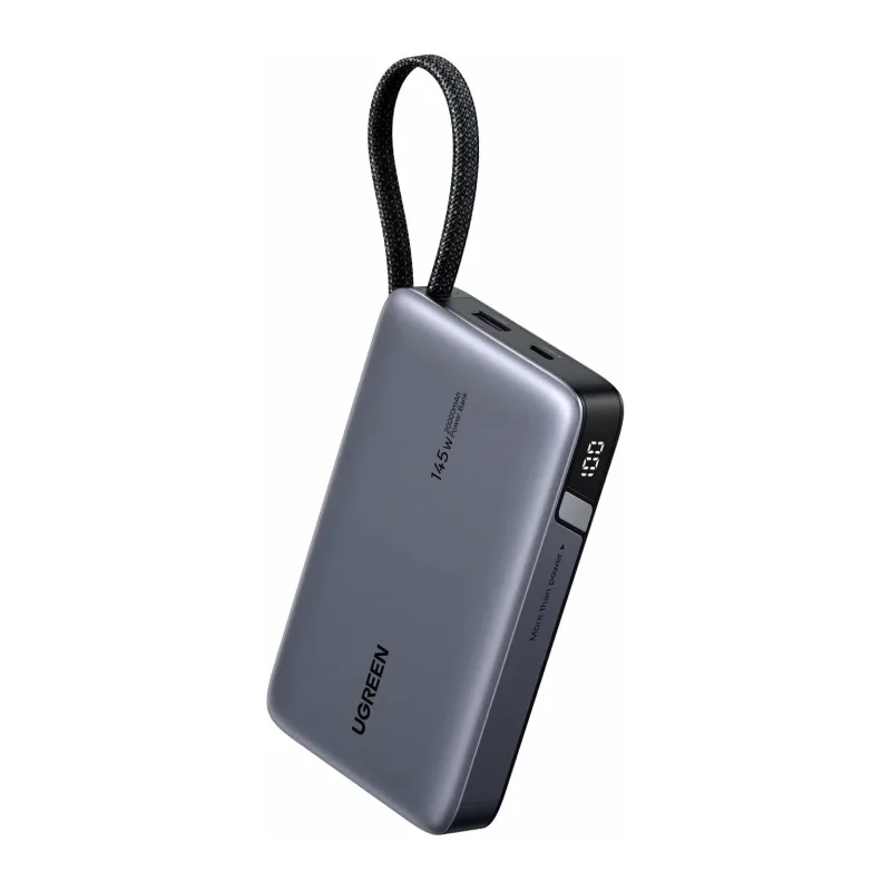 Портативное зарядное устройство Ugreen PB551 Space Gray (55992B)