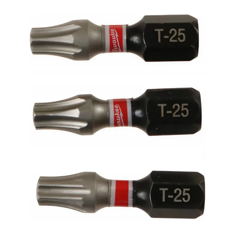 Бита Milwaukee Shockwave TX25 25мм 3шт (4932500364)