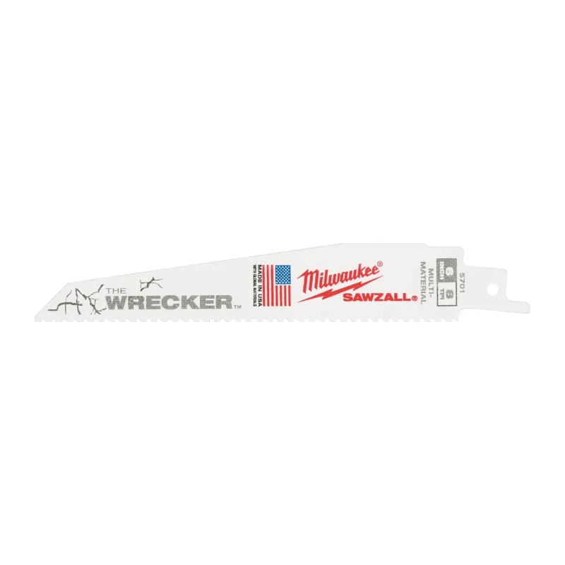 Полотно для сабельной пилы Milwaukee Sawzall Wrecker 150х7/11 5шт (48475701)