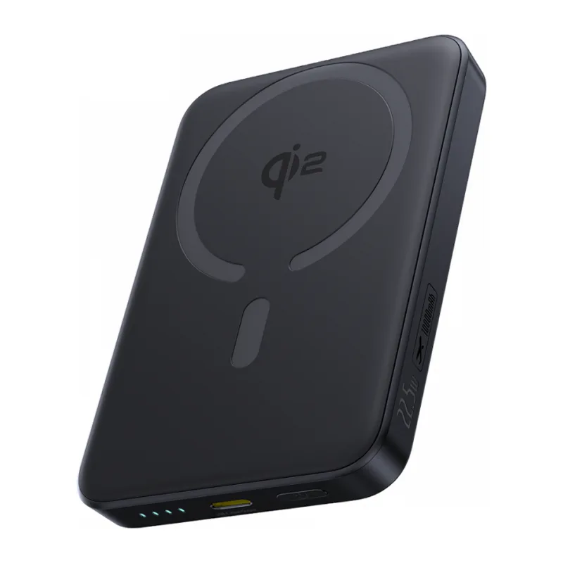 Портативное зарядное устройство Baseus E0028500 EnerFill FM12 Qi2 Magnetic Power Bank 10000mAh 22.5W Cosmic Black (E00285)