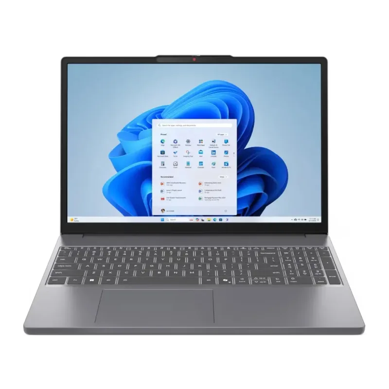 Ноутбук Lenovo IdeaPad Slim 3 15IRH10 серый (83K100YTFU)