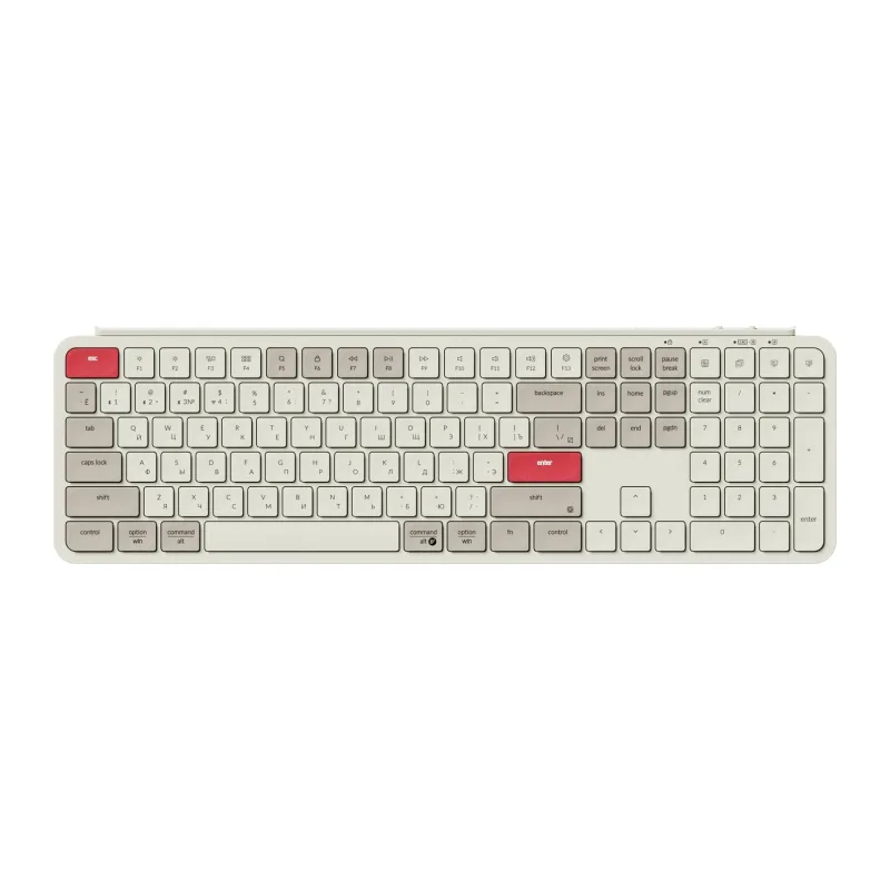 Клавиатура Keychron B6 Pro Retro Red (B6P-K13-RU)