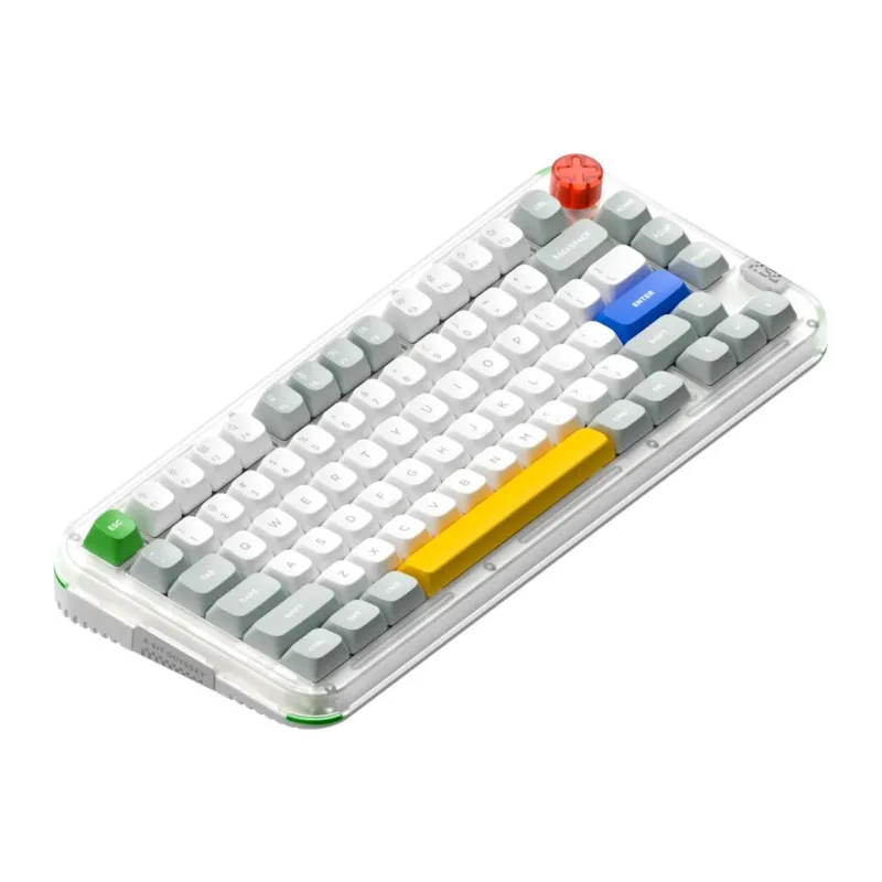 Клавиатура Nuphy Kick75 Silver Nano Switch (KICK75LP-TG-SN)