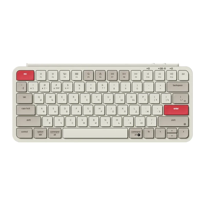 Клавиатура Keychron B1 Pro Retro Red (B1P-K13-RU)