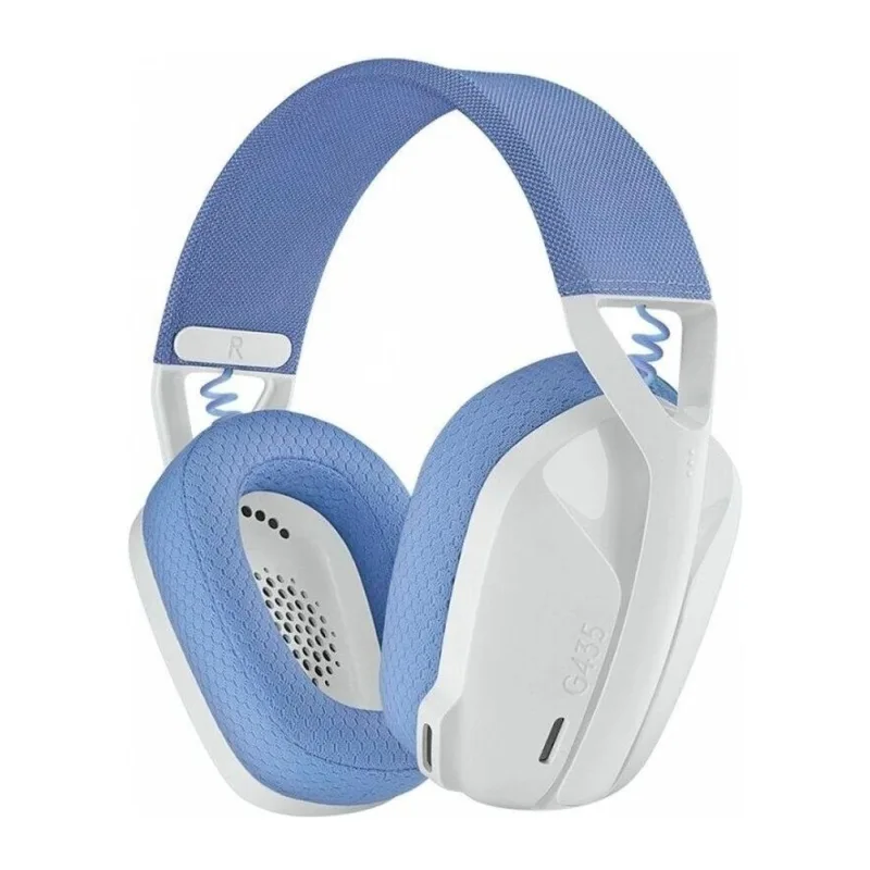 Наушники Logitech G435 белый/синий (981-001075)