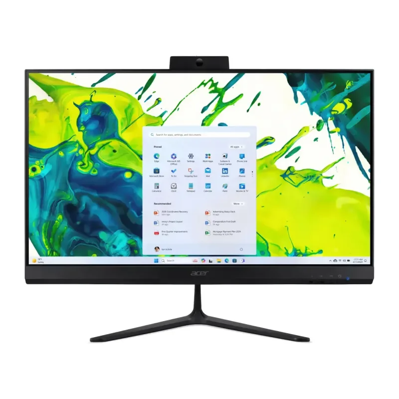 Моноблок Acer Aspire C27B-GARL черный (DQ.BT2CD.003)