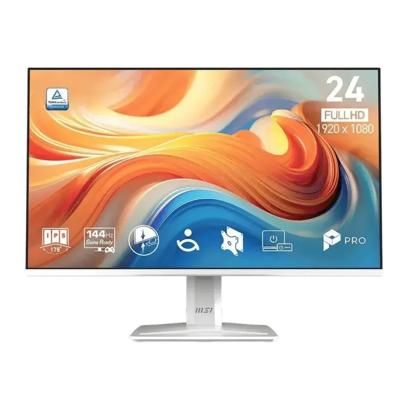 Монитор MSI Pro MP243W E14 белый (9S6-3PD1CT-037)