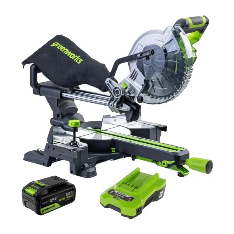 Торцовочная пила Greenworks GD24MS216 (1501707UG)