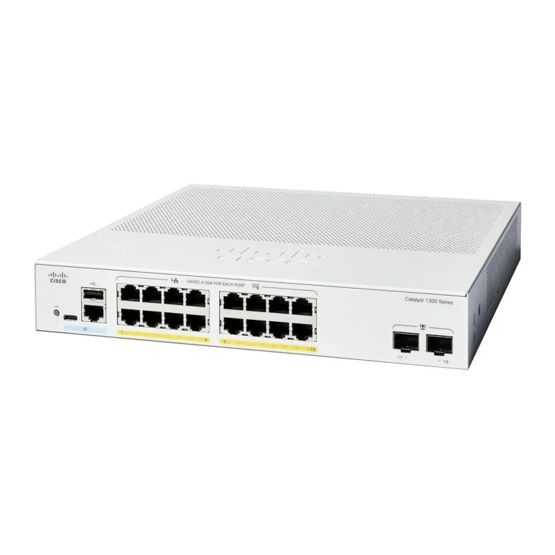 Коммутатор Cisco Catalyst 1300 (C1300-16P-2G)