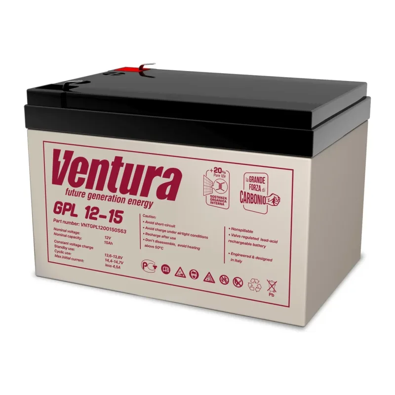 Аккумулятор для ИБП Ventura GPL 12-15