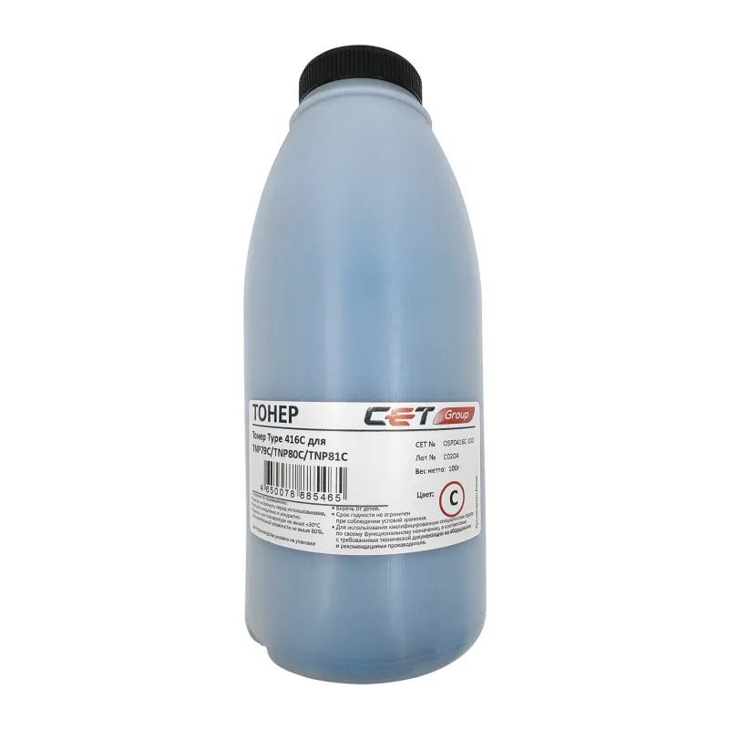 Тонер Cet OSP0416C-100 голубой