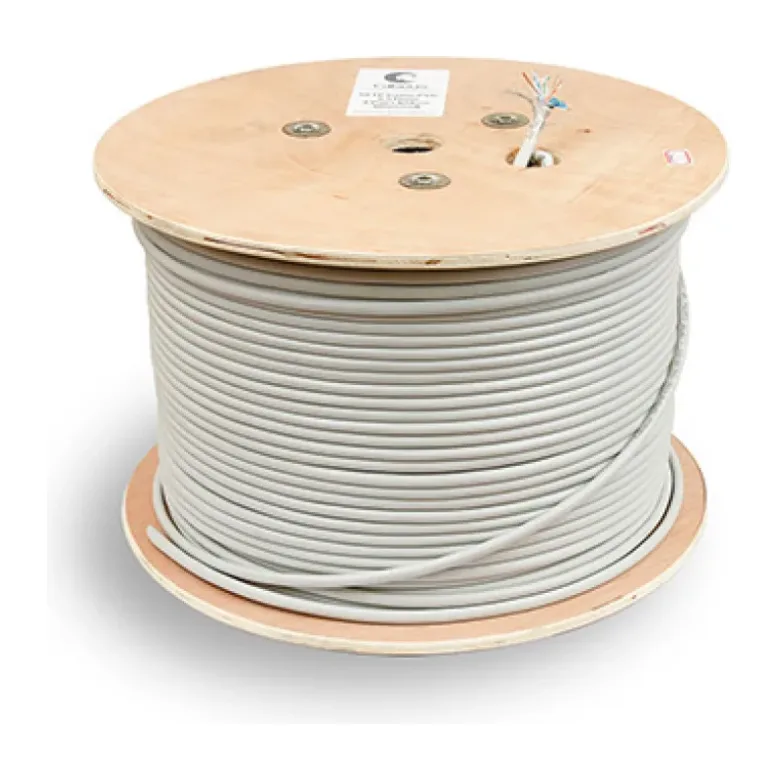 Кабель витая пара Cabeus SFTP-4P-CAT.5E-SOLID-GY серый