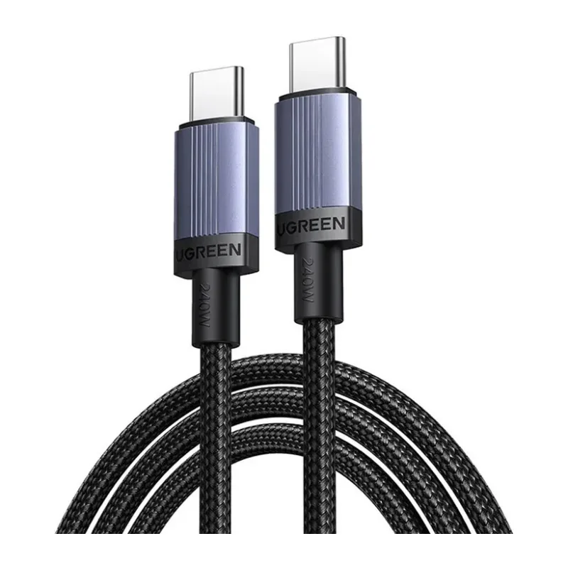 Кабель Ugreen L532 1м серый космос (65907)