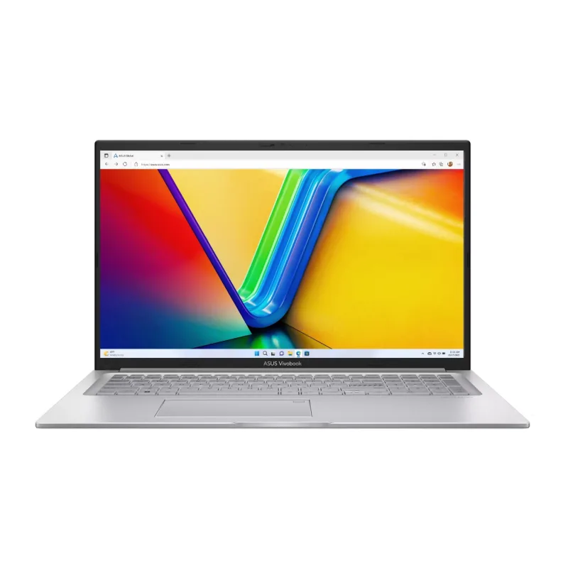 Ноутбук ASUS Vivobook 17 X1704VA-AU1384W Cool Silver (90NB13X1-M011J0)
