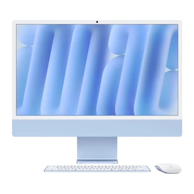 Моноблок Apple iMac A3137 синий (MWV33ZP/A)