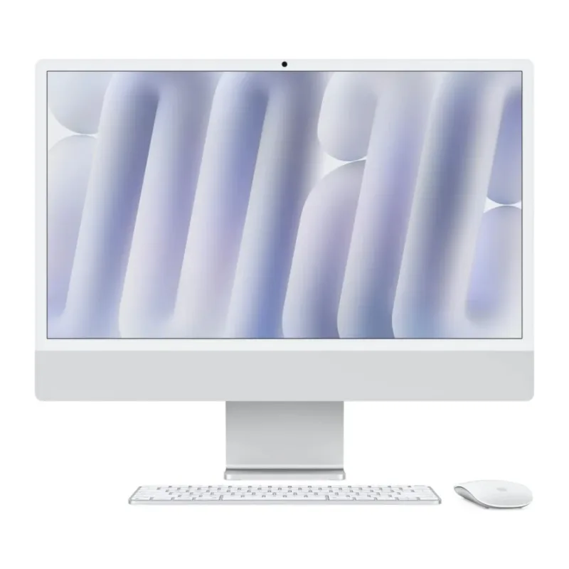 Моноблок Apple iMac A3137 серебристый (MWUV3ZP/A)