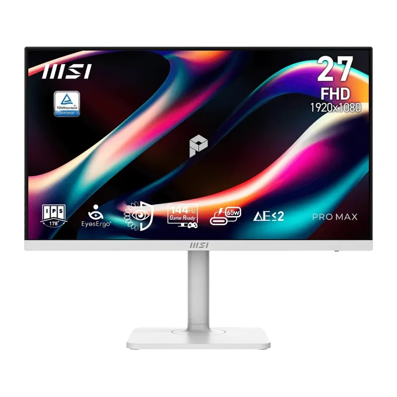 Монитор MSI 27 Pro MAX 271PHW E14 белый (9S6-3PF54H-022)