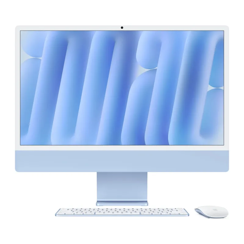 Моноблок Apple iMac A3137 синий (MWV13ZP/A)