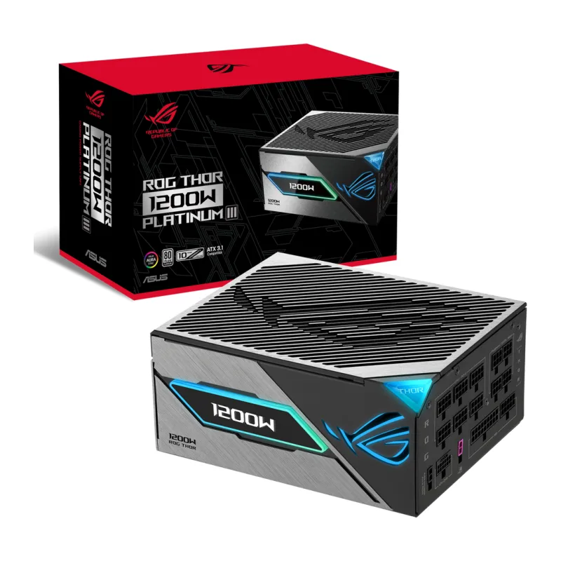 Блок питания ASUS ROG-THOR-1200P3-GAMING 1200W (90YE00V2-B0NA00)