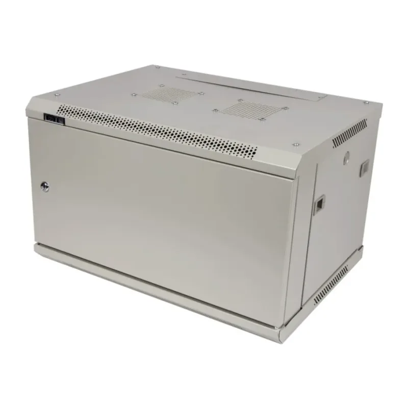 Шкаф коммутационный TWT TWT-CBWPM-27U-6X8-GY серый