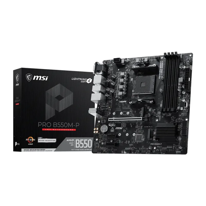 Материнская плата MSI Pro B550M-P
