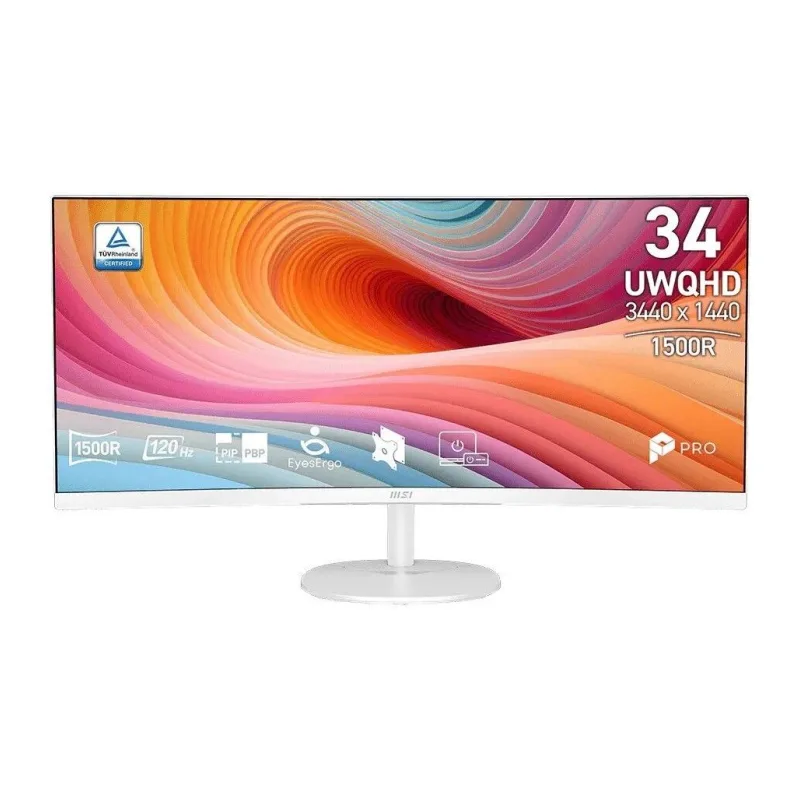 Монитор MSI Pro MP341CQW E12 White (9S6-3PB2CT-211)