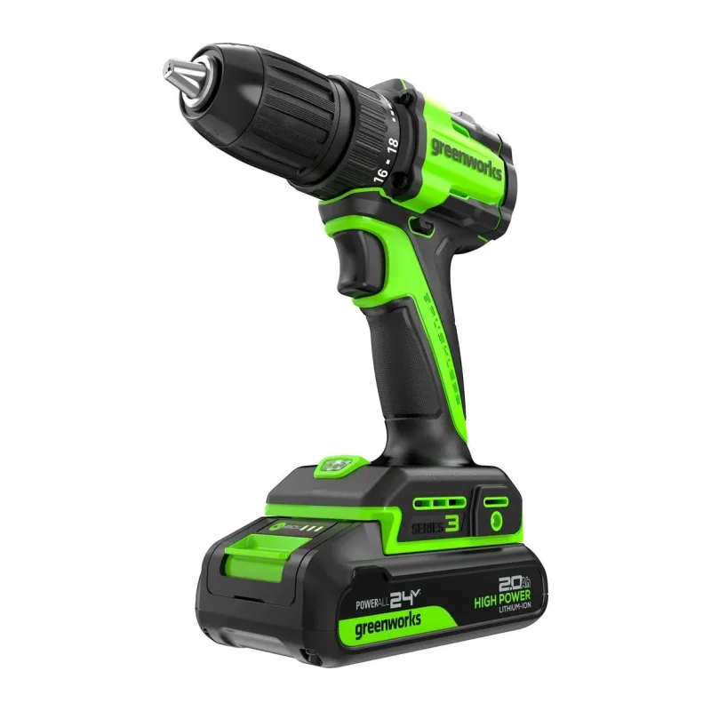 Дрель-шуруповерт Greenworks DD345 (3708307CUA)