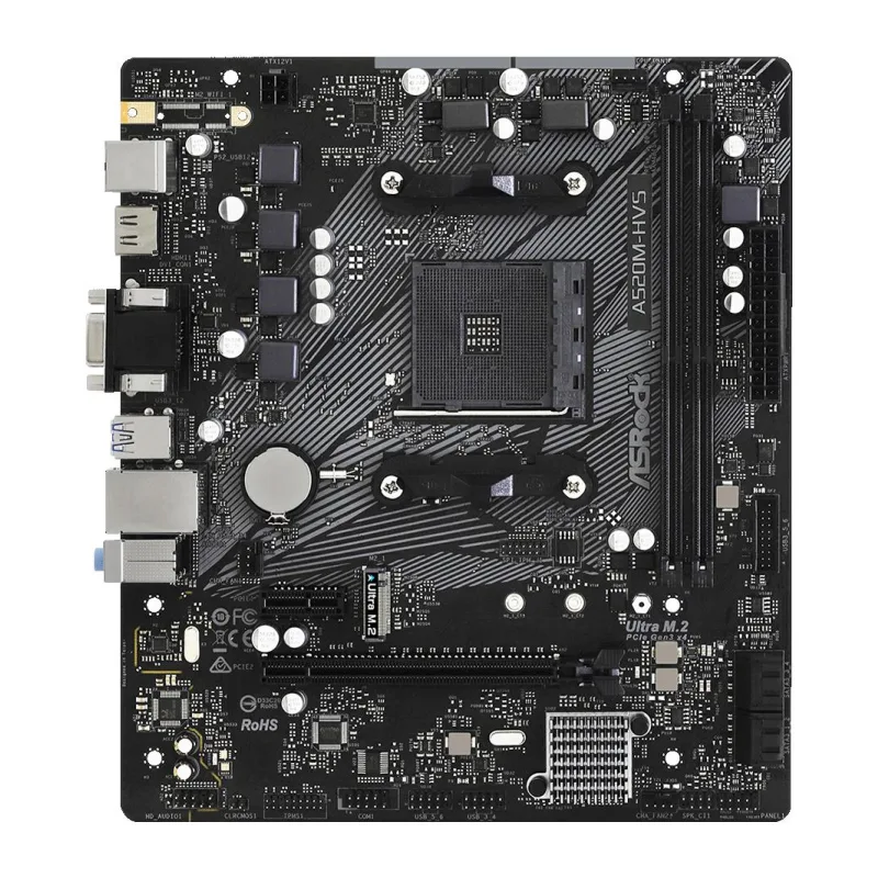 Материнская плата ASRock A520M-HVS DDR4