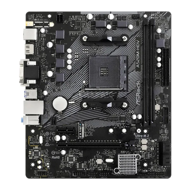 Материнская плата ASRock A520M-HDV DDR4