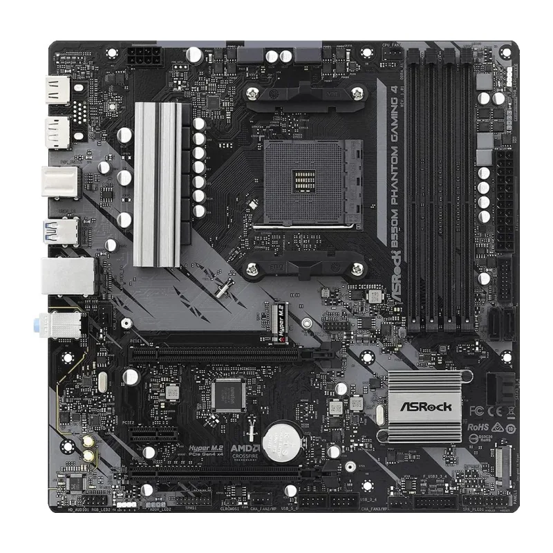 Материнская плата ASRock B550M Phantom Gaming 4 DDR4