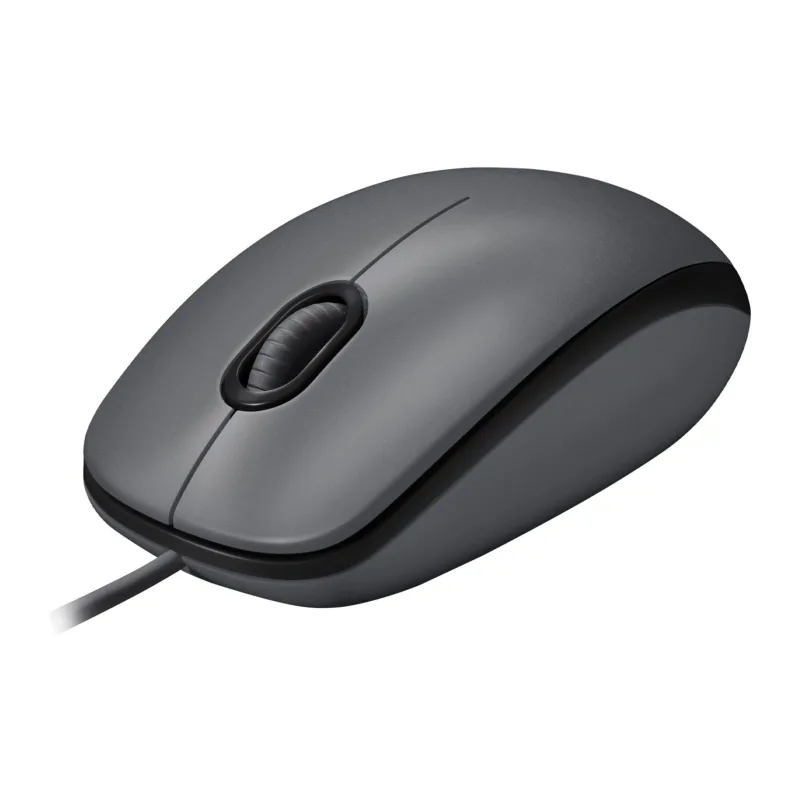 Мышь Logitech Mouse M100 черный (910-006652)