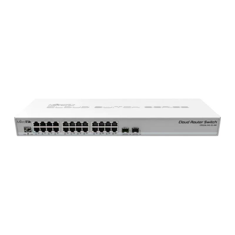 Маршрутизатор MikroTik CRS326-24G-2S+RM