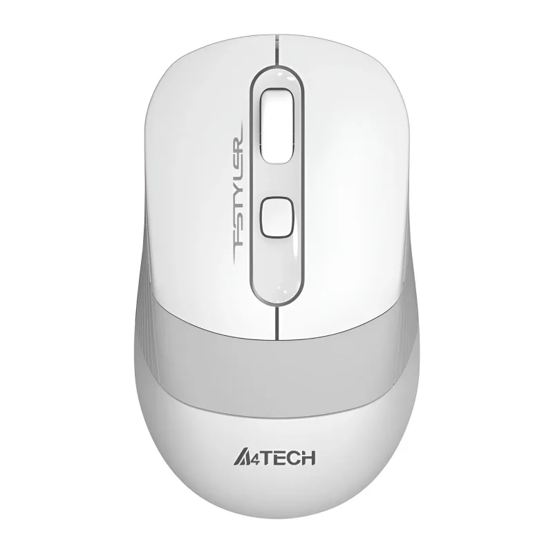 Мышь A4 Fstyler FG10 белый/серый