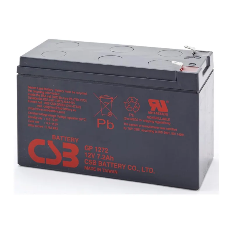 Аккумулятор для ИБП CSB 12V/7.2Ah (GP 1272)