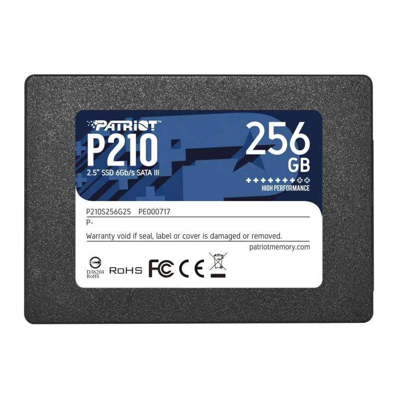 SSD диск Patriot P210 256GB (P210S256G25)