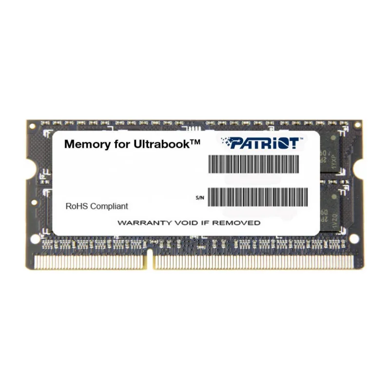 SO-DDR-3 8GB PC-12800 Patriot [PSD38G1600L2S]