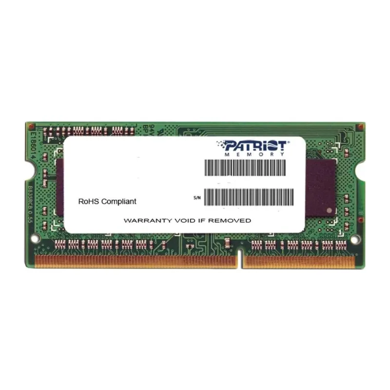 Оперативная память Patriot DDR3-1600 4GB PC-12800 SODIMM (PSD34G160081 S)