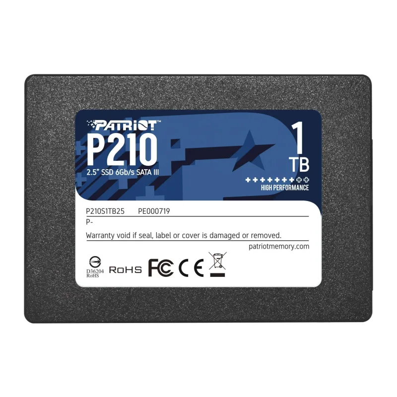 SSD диск Patriot P210S1TB25