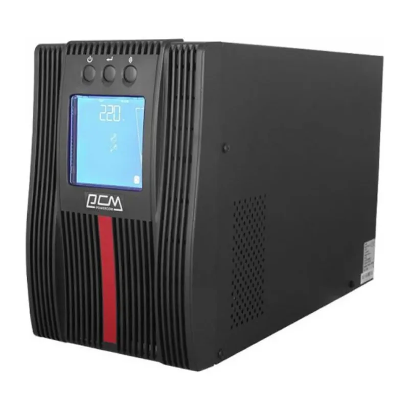 Источник бесперебойного питания Powercom Macan черный (MAC-1000)